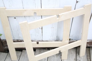 table legs with notches cut out