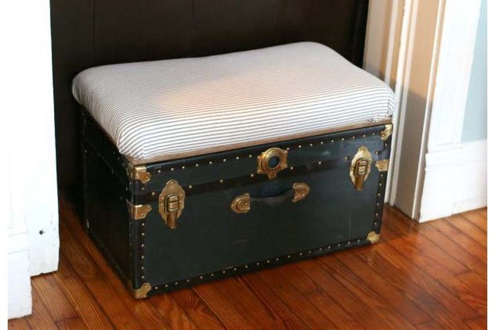 Storage trunk bench and coffee table